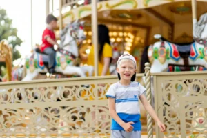 Plaża i wybrzeże — wakacje w Dziecięcy Park rozrywki Kusadasi Turcja
