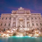 Plaża i wybrzeże — wakacje w Fontanna di Trevi Rzym Włochy