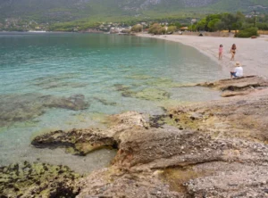 Plaża i wybrzeże — wakacje w Jal i Zhej Albania Południowa Albania