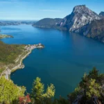 Plaża i wybrzeże — wakacje w Jezioro Traunsee Górna Austria Austria