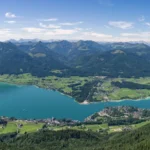 Plaża i wybrzeże — wakacje w Jezioro Wolfgangsee Ziemia Salzburska Austria
