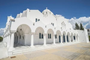 Plaża i wybrzeże — wakacje w Katedra w Fira Santorini Grecja
