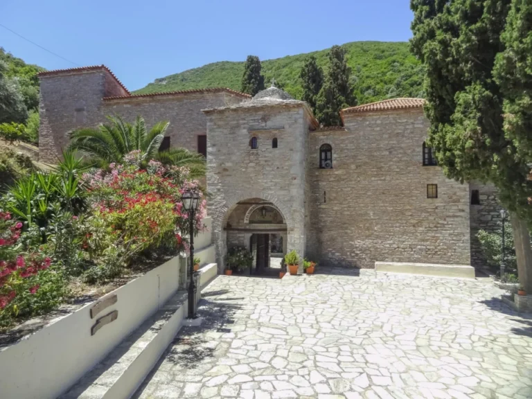 Plaża i wybrzeże — wakacje w Klasztor Evangelistria Skiathos Grecja