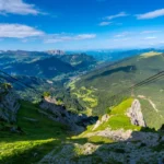 Plaża i wybrzeże — wakacje w Kolejka linowa Seceda Południowy Tyrol Włochy