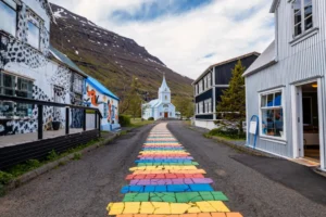 Plaża i wybrzeże — wakacje w Laugavegur Reykjavik Islandia