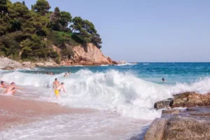 Plaża i wybrzeże — wakacje w Lloret de Mar Costa Brava Hiszpania