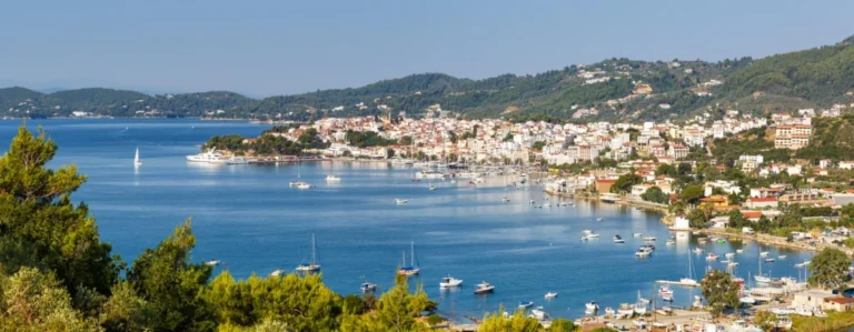 Plaża i wybrzeże — wakacje w Miasteczko Skiathos Skiathos Grecja