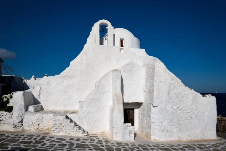 Plaża i wybrzeże — wakacje w Mykonos Grecja