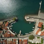Plaża i wybrzeże — wakacje w Nafpaktos Zatoka Koryncka Grecja