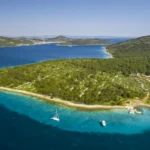 Plaża i wybrzeże — wakacje w Park Narodowy Kornati Dalmacja Północna Chorwacja