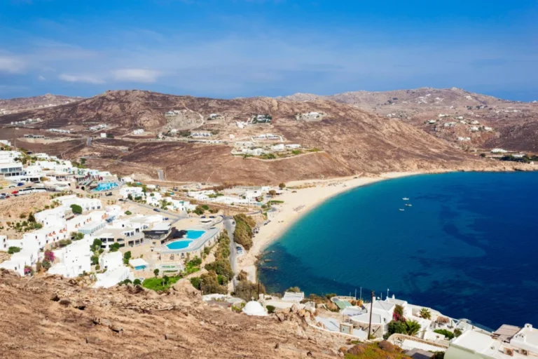 Plaża i wybrzeże — wakacje w Plaża Elia Mykonos Grecja