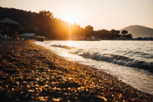 Plaża i wybrzeże — wakacje w Plaża Golden Beach Thassos Grecja