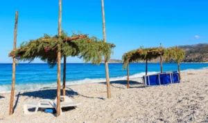 Plaża i wybrzeże — wakacje w Plaża Lemonakia Samos Grecja