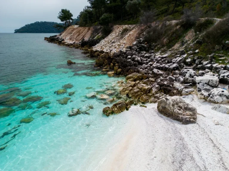 Plaża i wybrzeże — wakacje w Plaża Marble Beach Thassos Grecja