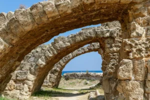 Plaża i wybrzeże — wakacje w Ruiny Salamis Cypr Północny Cypr