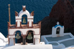 Plaża i wybrzeże — wakacje w Santorini Grecja