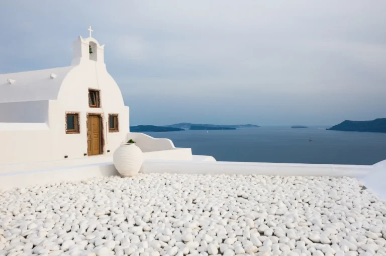 Plaża i wybrzeże — wakacje w Santorini Grecja