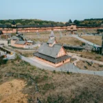 Plaża i wybrzeże — wakacje w Słowiański Gród w Starym Zamościu Polesie Polska