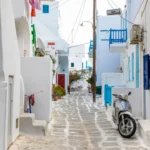 Plaża i wybrzeże — wakacje w Stare Miasto Mykonos Mykonos Grecja