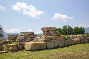 Plaża i wybrzeże — wakacje w Starożytne Miasto Heraion Samos Grecja