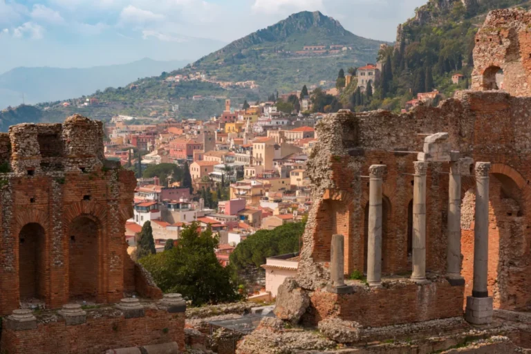 Plaża i wybrzeże — wakacje w Taormina Sycylia Włochy