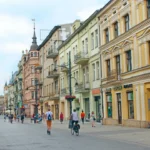 Plaża i wybrzeże — wakacje w Ulica Piotrkowska Łódź Polska
