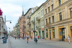 Plaża i wybrzeże — wakacje w Ulica Piotrkowska Łódź Polska