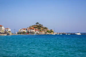 Plaża i wybrzeże — wakacje w Wioska Kokkari Samos Grecja