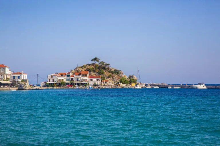 Plaża i wybrzeże — wakacje w Wioska Kokkari Samos Grecja