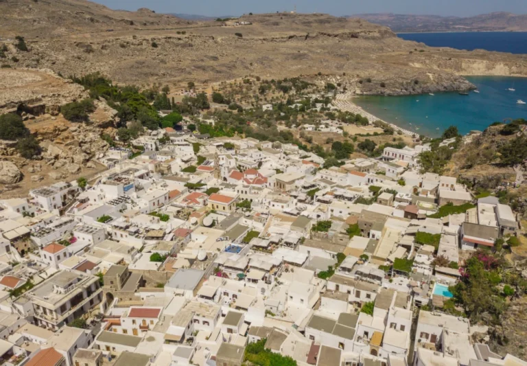 Plaża i wybrzeże — wakacje w Wioska Lindos Rodos Grecja
