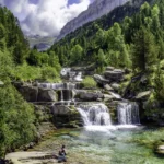 Plaża i wybrzeże — wakacje w Wodospad Tretter Południowy Tyrol Włochy
