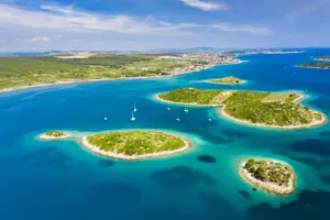 Plaża i wybrzeże — wakacje w Wyspa Dugi Otok Dalmacja Północna Chorwacja