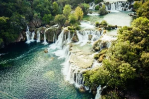 Plaża i wybrzeże — wakacje w Krka National Park Wyspa Ciovo Chorwacja