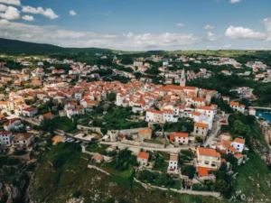 Plaża i wybrzeże — wakacje w Miasteczko Vrbnik Wyspa Krk Chorwacja
